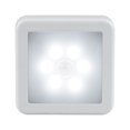 thumbnail image 4 of Justharion Rechargeable 6 LED Square Sensor Night Lights PIR Induction Under White Rechargeable 1Set, 4 of 6