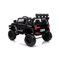 thumbnail image 3 of Ambifirner 24V Ride On Toys : 2 Seater Kids Electric Vehicle, Battery Powered Ride On Car w/Remote Control, Bluetooth, LED Lights, Suspension Spring Black, 3 of 6