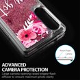 thumbnail image 6 of Dream Wireless CSLGVEL5G-WATF-LEO Waterfall Liquid Sparkling Quicksand TPU Case for LG Velvet 5G - Leopard, 6 of 6