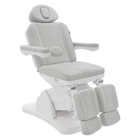 SKINACT Luna Electric Treatment Chair/Table (Light Gray)