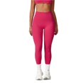 thumbnail image 1 of Pantalones de Yoga de cintura alta ajustados de lijado, pantalones deportivos for levantar la cadera y el vientre, pantalones deportivos for correr al aire libre, 1 of 6