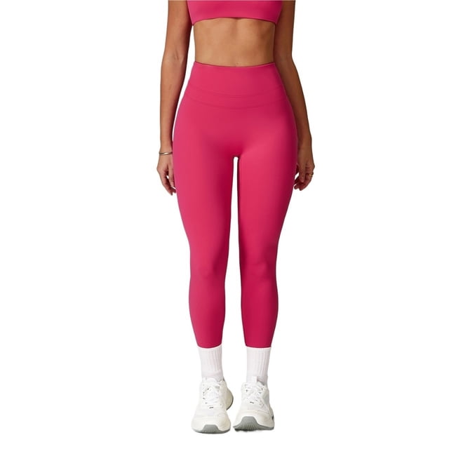 Pantalones de Yoga de cintura alta ajustados de lijado, pantalones deportivos for levantar la cadera y el vientre, pantalones deportivos for correr al aire libre
