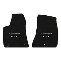 Lloyd Mats Custom Fit Floor Mats for Dodge Charger RWD 2018/ON LogoMat 2Pc Set Charcoal