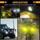 thumbnail image 5 of Faros Auxiliares De Lupa De Doble Color P/auto, Moto, 1 Par, 5 of 8