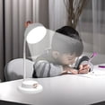 thumbnail image 5 of Cordless Table Lamps USB Rechargeable Simplicity Desk Lamp Built-in 4600 mAh Battery LED Battery Operated lamp with Touch Control Table lamp - Bedroom/Desk/Reading/Patio(White), 5 of 7