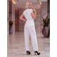 thumbnail image 3 of Conjunto Elegante 2 Piezas Pantalon Wide Legs Blusa Cruzada Outfit para Mujer, 3 of 5