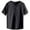 Black, variant on Men Shirts Solid Color Crew Neck Lightweight Short Sleeve Traditional Vintage Lightweight Loose Fit Black Mens T Shirts