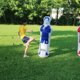 thumbnail image 2 of Inflable Pared Humana Poste Boxeo Posicionamiento Tiro Libre Equipo Entrenamiento Simulación Fútbol (personaje Blanco + Azul), 2 of 9