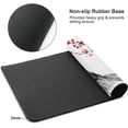 thumbnail image 5 of Japanese Cherry Blossom Ink Painting Gaming Mouse Pad Large XL Long Extended Pads Big Mousepad Keyboard Mouse Mat Desk Pad Home Office Decor Accessories for Computer Pc Laptop, 5 of 5