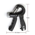 thumbnail image 2 of Hand exercisers hand exercise electronic counting gripper fitness expander black, 2 of 5