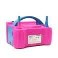 Electric Air Balloon Pump Portable Dual Nozzle Electric Balloon Blower