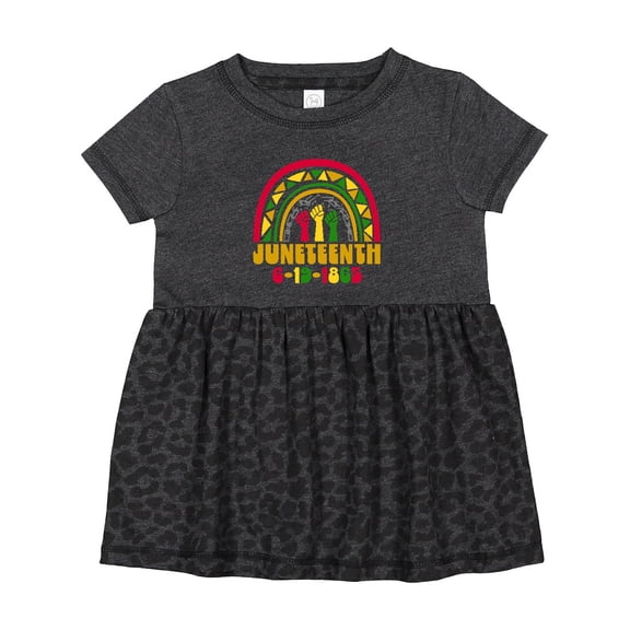 Inktastic Juneteenth 6-19-1865 Rainbow Girls Baby Dress