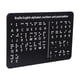 thumbnail image 3 of Tablero de alfabeto braille con puntos en relieve, números y puntuación, tablero de aprendizaje de letras para principiantes, ayuda didáctica para niños ciegos, color negro, 3 of 8