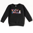 thumbnail image 2 of Mini Smiley Icons Unicorn - Toddler Graphic Sweatshirt, 2 of 14