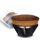thumbnail image 3 of 1 Piezas Brocha de maquillaje de base, Cepillo Kabuki Flat Top para cosméticos de base Brocha de Maquillaje de Base,(Negro), 3 of 5