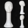 thumbnail image 6 of Douhoow Styrofoam Head Foam Mannequin Head Model Long Neck Bubble Wig Hat Necklace Display Stand, 6 of 6