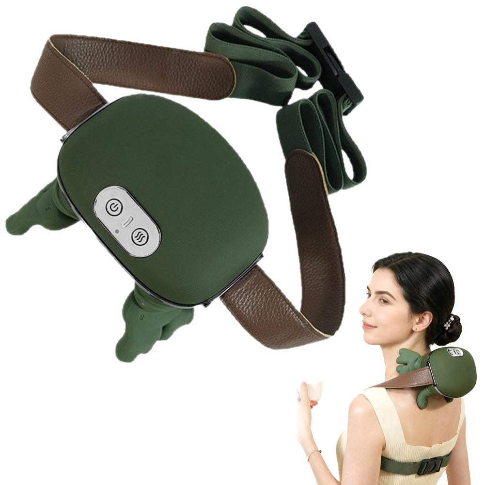 Neck Massager for Pain Relief Deep Tissue,3D Kneading Massage Pillow Back Shoulder Massager Cordless Massager Deep Kneading Back Massager for Home Office