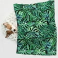 thumbnail image 6 of Disketp Monstera Leaves Dog Blanket/Bed Cover for Dogs and Cats,Puppy Essentials-Large, 6 of 8