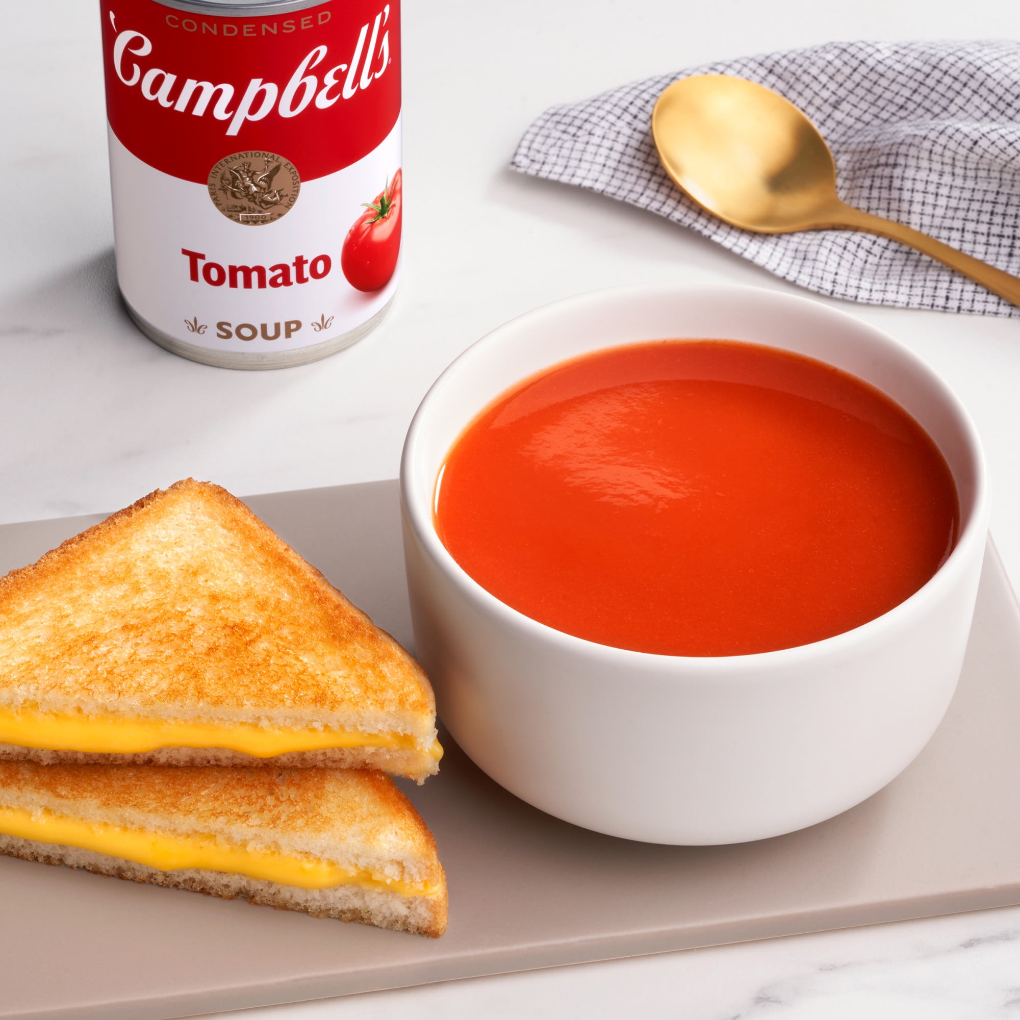 Campbell's Condensed Tomato Soup, 10.75 oz Can, 4 Count Campbell's Condensed Tomato Soup, 10.75 oz Can, 4 Count
