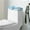Blue Mable Stripes, variant on ZIATUBLE Cow Print Toilet Top Cover Sunflower Toilet Water Tank Cover with Elastic Bottom Toilet Tank Cover Protector Toilet Tank Lid Covers for Bathroom Fits for Most Toilet Tank