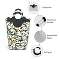 thumbnail image 2 of DouZhe 50L Rectangular Laundry Basket, Cute Pandas Animals Prints Waterproof Foldable Laundry Hamper with Aluminum Handles, 2 of 6