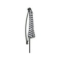 thumbnail image 5 of Westin Outdoor 94" Black and White Striped Octagon Offset and Cantilever Patio Umbrellas, 5 of 13