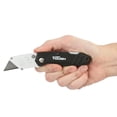 thumbnail image 3 of Hyper Tough Folding Lock-back Utility Knife, Blade Included, 3 of 8
