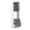thumbnail image 2 of Mueble Para Horno Y Microondas Madesa Agata 60cm BG 11, 2 of 4