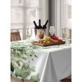 thumbnail image 6 of Sage Green Eucalyptus Leaves Table Cloth, Spring Summer Botanical Floral Waterproof Tablecloth for Rectangle Tables, Reusable Washable Fabric Table Cover for Restaurant Kitchen Dining Tables 52"x70", 6 of 6