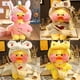 thumbnail image 4 of Pato de peluche Lalafanfan Kawaii de 30 cm, muñeco de pato Lalafanfan de dibujos animados, animal de peluche suave, regalo de cumpleaños para niñas, 4 of 5
