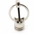 thumbnail image 3 of HSHDLDF Silver Piston Keychain Automotive Car Gift Key Chain Ring, 3 of 4
