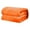 Orange, variant on Kokovifyves Home Essentials Super Soft Warm Solid Warm Micro Plush Fleece Blanket Throw Rug Sofa Bedding