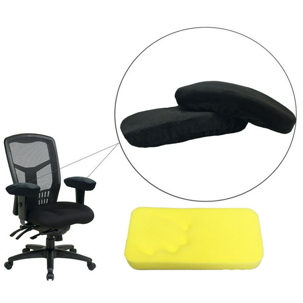 Memory Foam Armrest Cushion Pad Elbow Arm Rest Cover Chair Armrest