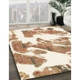 thumbnail image 2 of Ahgly Company Indoor Rectangle Abstract Bisque Beige Abstract Area Rugs, 3' x 5', 2 of 6