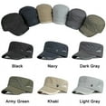thumbnail image 4 of Quick Dry Military Hats For Men Summer Flat Top Baseball Caps Women Outdoor Army Cap Mesh Breathable  casquette Militaire Mesh Military Cap Summer Army Hats for Men Quick Qry Short Bill Hat Cadet Cap, 4 of 7