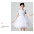 thumbnail image 5 of Flower Girls Sequins Dress Trailing Tutu Dress for 4-12Y Girl Birthday Gown, 5 of 6