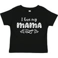 thumbnail image 3 of Inktastic I Love My Mama with Hearts Boys or Girls Toddler T-Shirt, 3 of 5