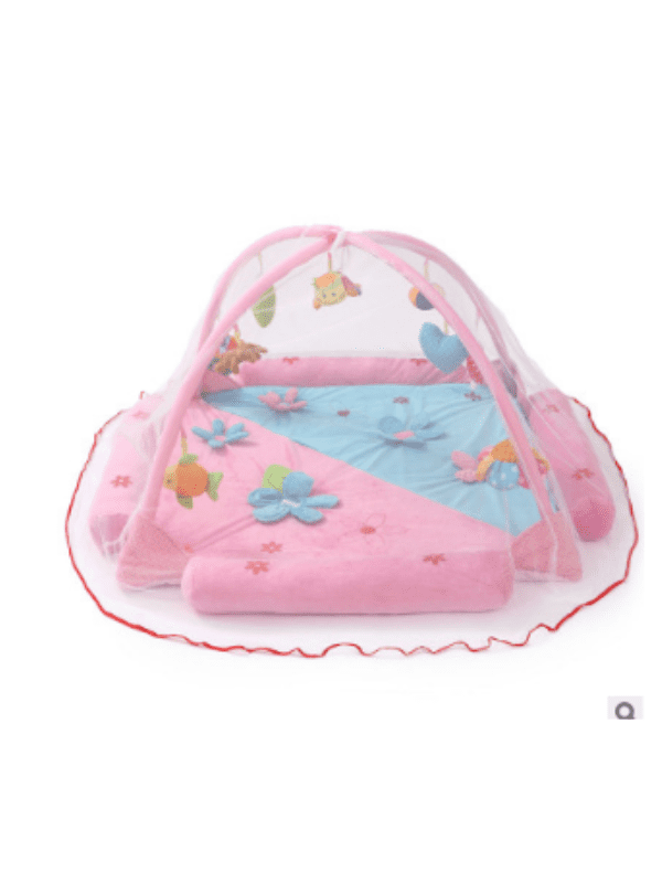 Gyms Playmats Mosquito Net Baby Infant Nursery Bed Peaches Game