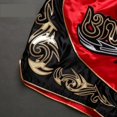 thumbnail image 3 of FLUORY Muay Thai Shorts Print Free Combat Mixed Martial Arts Boxing Training Match Pants Geometric figure Embroidery, 3 of 6