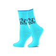 thumbnail image 3 of It's a Boy for Moms Socks Baby Shower Cotton Crew Socks for Women 4-Pack (It's a Boy), 3 of 5