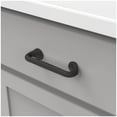 thumbnail image 7 of Hickory Hardware P2173-BI-10B 96 mm CC Craftsman Cabinet Pull, Black Iron - Pack of 10, 7 of 7