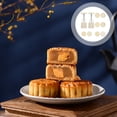 thumbnail image 4 of 1 Set Moon Cake Mold Press DIY Cake Cookie Biscuit Dessert Press Mould Flower Pattern Stamp Mold, 4 of 8