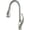 Brushed Nickel, variant on Black Kitchen Sink Mixers One Handle Stream Sprayer Shower Head Deck Mounted Pull Out Kitchen Faucet Pull Down Hot Cold