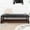 Black, variant on Easy - clean Bench / Bedroom and Entryway Usage with Full - sponge Seat