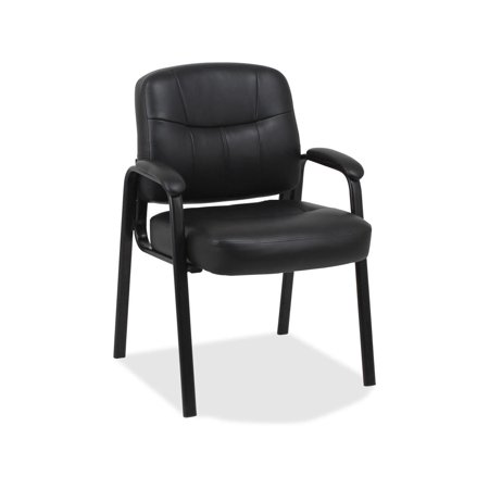 Lorell Chadwick Executive Leather Guest Reception Waiting Room Chair
