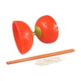 thumbnail image 1 of Diabolo-Juego de chinos, conjunto de Diabolo chino, coordinación mano-ojo, juguete de pelota de Diabolo, juguete de malabarismo para ancianos, Rojo, 1 of 9