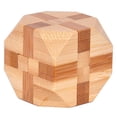 thumbnail image 2 of AYYUFE Wooden Kongming Lock Brain Teaser Puzzle Children Educational Game Toy, 2 of 8