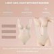 thumbnail image 3 of Women Plunging Deep V-neck Body Shaper Strapless Backless Bodysuit Shapewear, 3 of 5