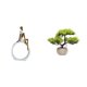 thumbnail image 1 of Figura De Niña, Estatua De Mujer, Centro De Mesa, Dormitorio, Regalo Para Lectores, Estantería, Escultura Abstracta De Estilo Rústico, árbol Bonsái Artificial, Plantas Artificiales,, 1 of 8