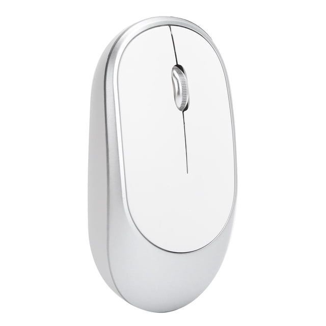 Mouse, Chargable Mouse Portable Rechargeable Convenient Plug And Play for Desktop for Home for Notebook for Office White,Purple,Black,Silver